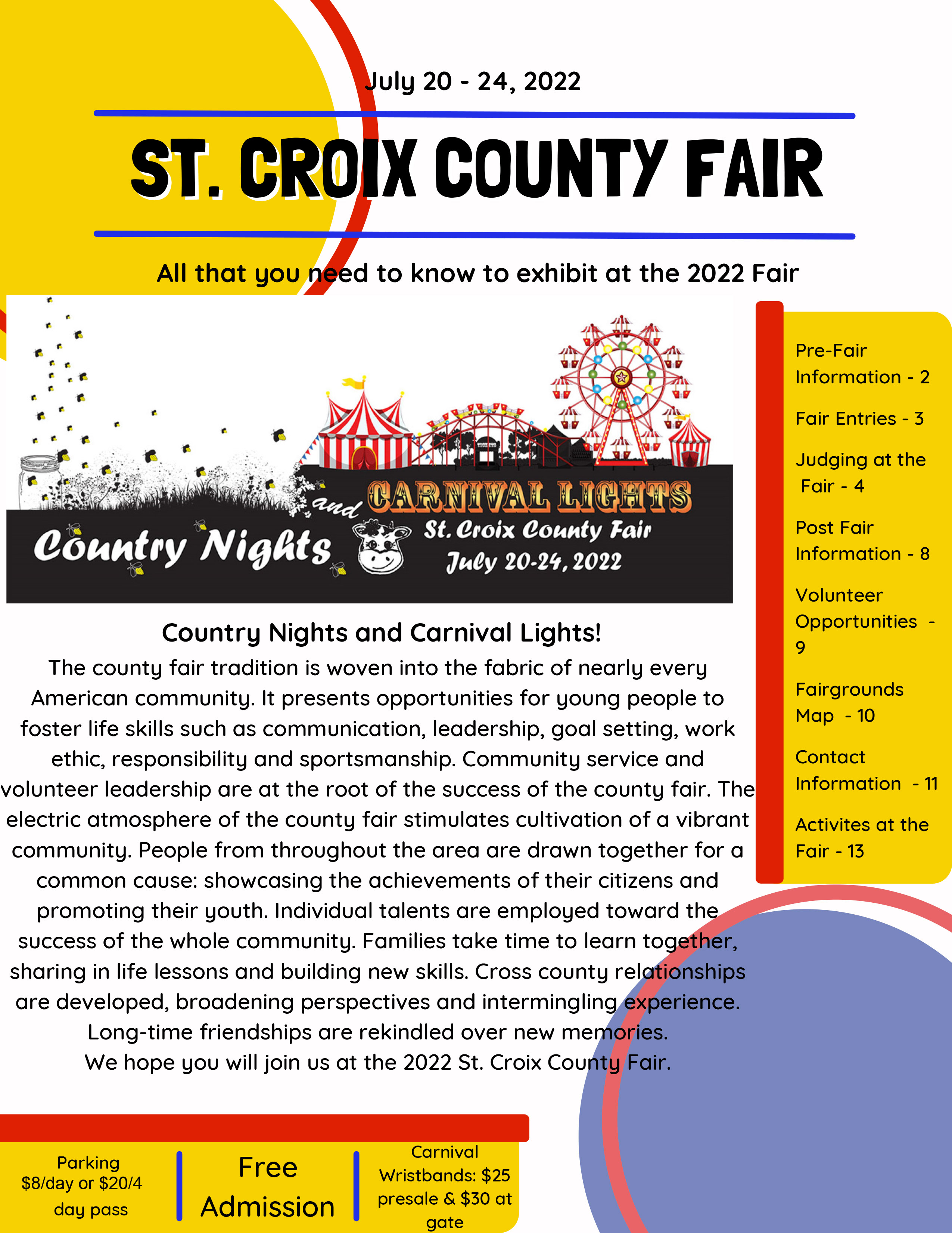 St. Croix County Fairgrounds Glenwood City, WI